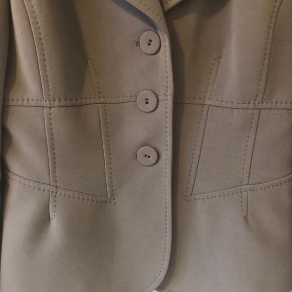 ANNE KLEIN STYLISH GRAY BLAZER - Picture 4 of 6